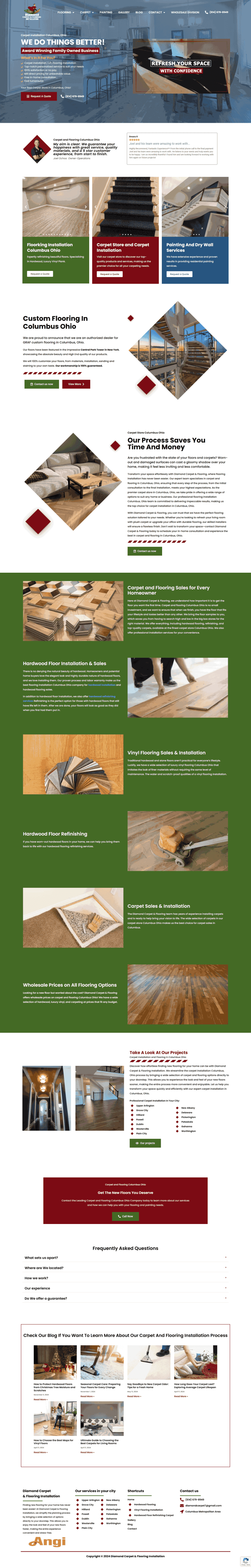 Daimond Flooring Installation