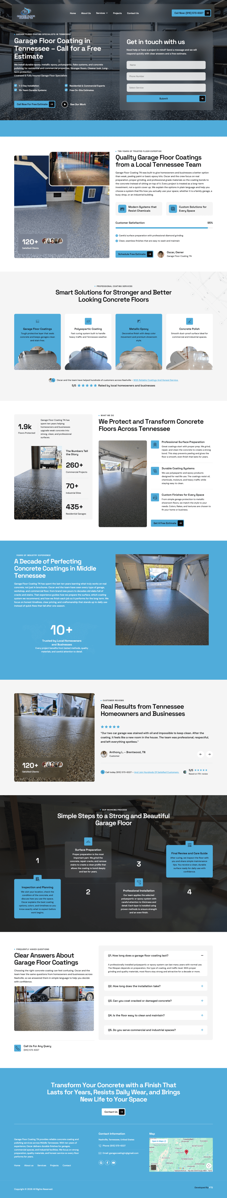 Garage Floor Coating TN