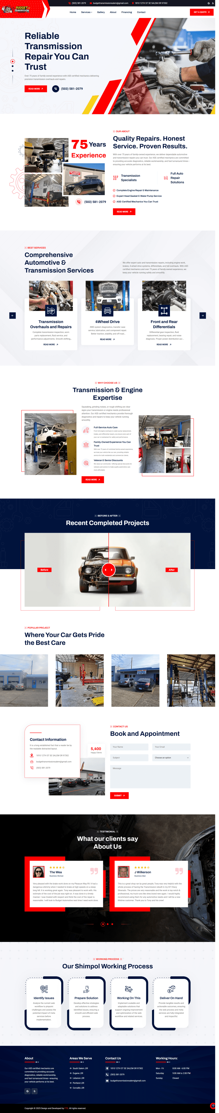 Budget Automotive Transmission LLC