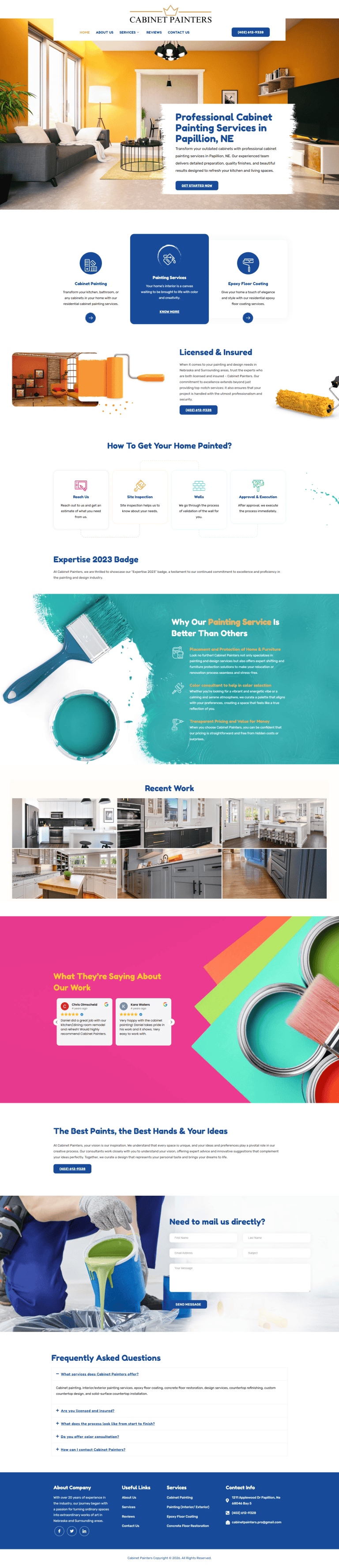 Cabinet Painters Pros